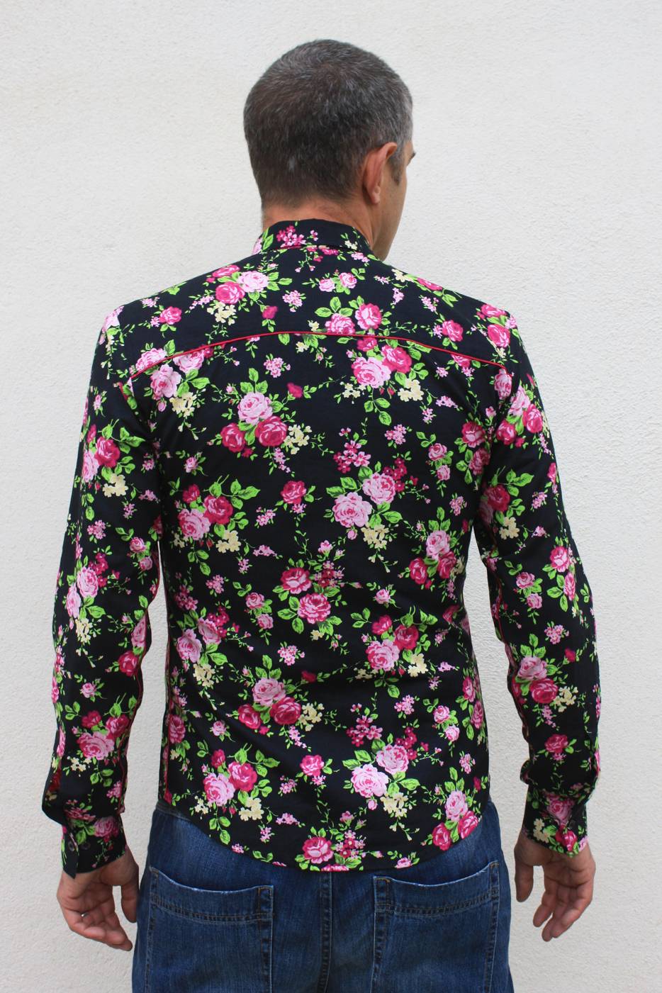 chemise fleurie