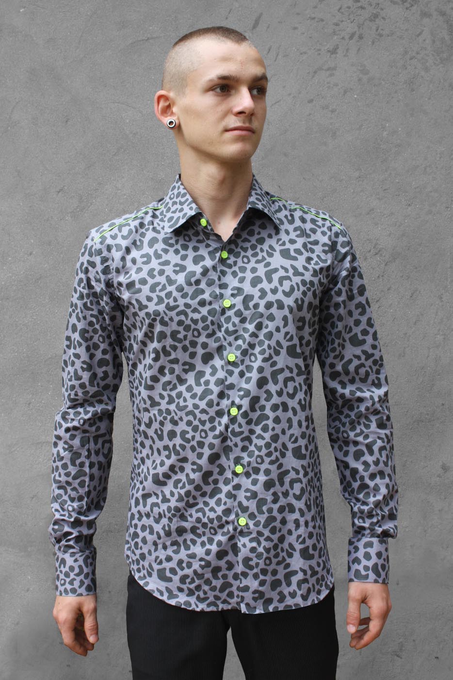 camisas de leopardo hombre