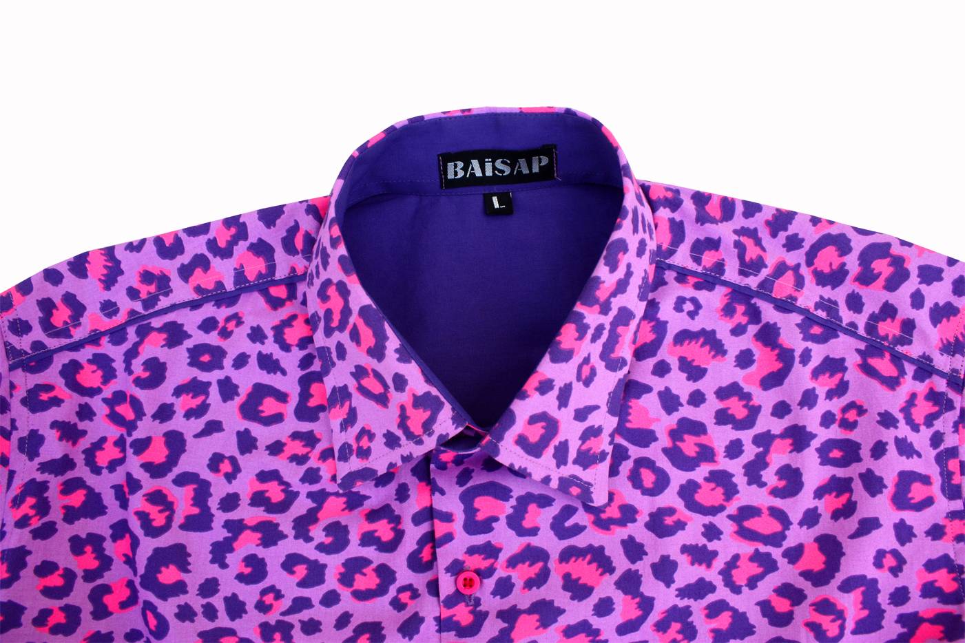 Leopard Shirt For Men Short Sleeve Pink BaÏsap Baïsap Leopard Shirt For Men Short Sleeve Pink Dress