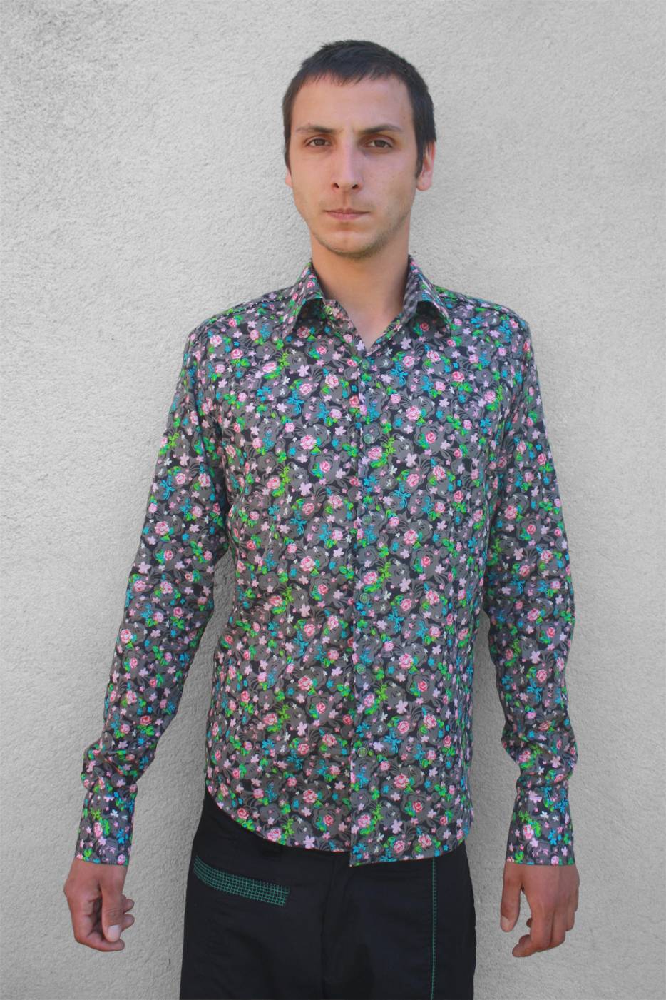 camisas floreadas