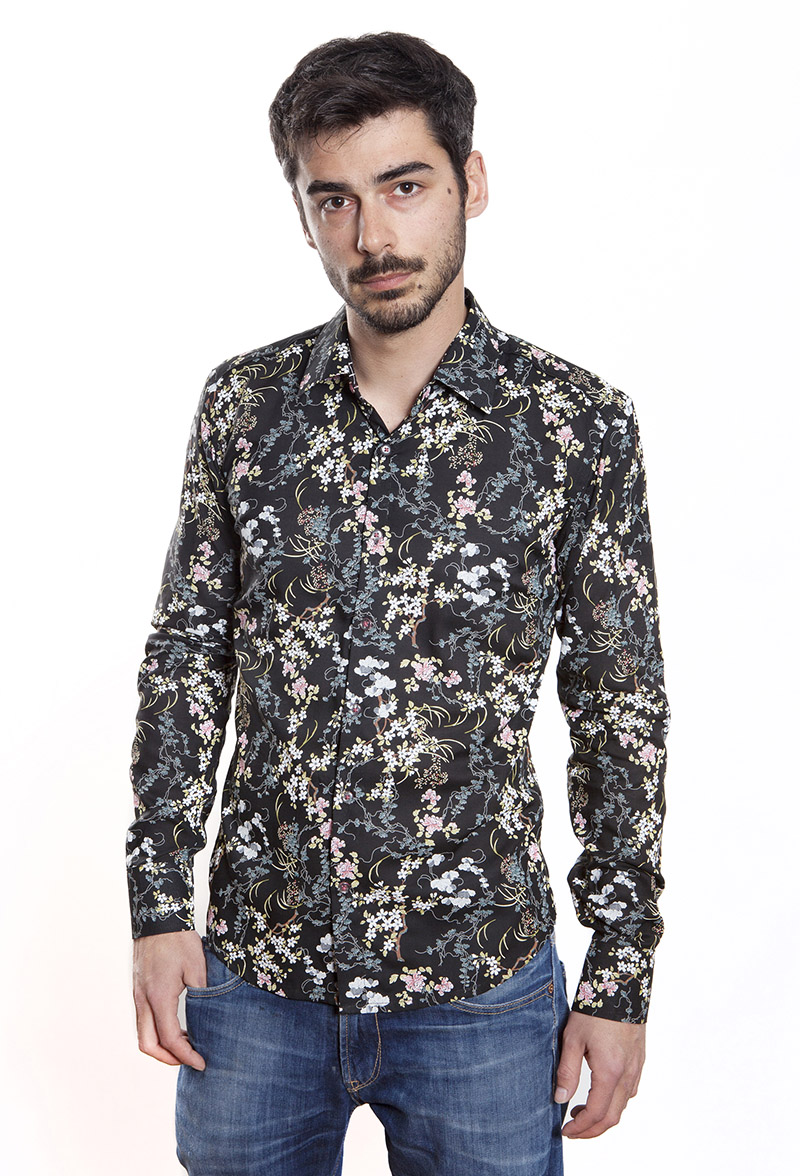 camisa de fiesta hombre
