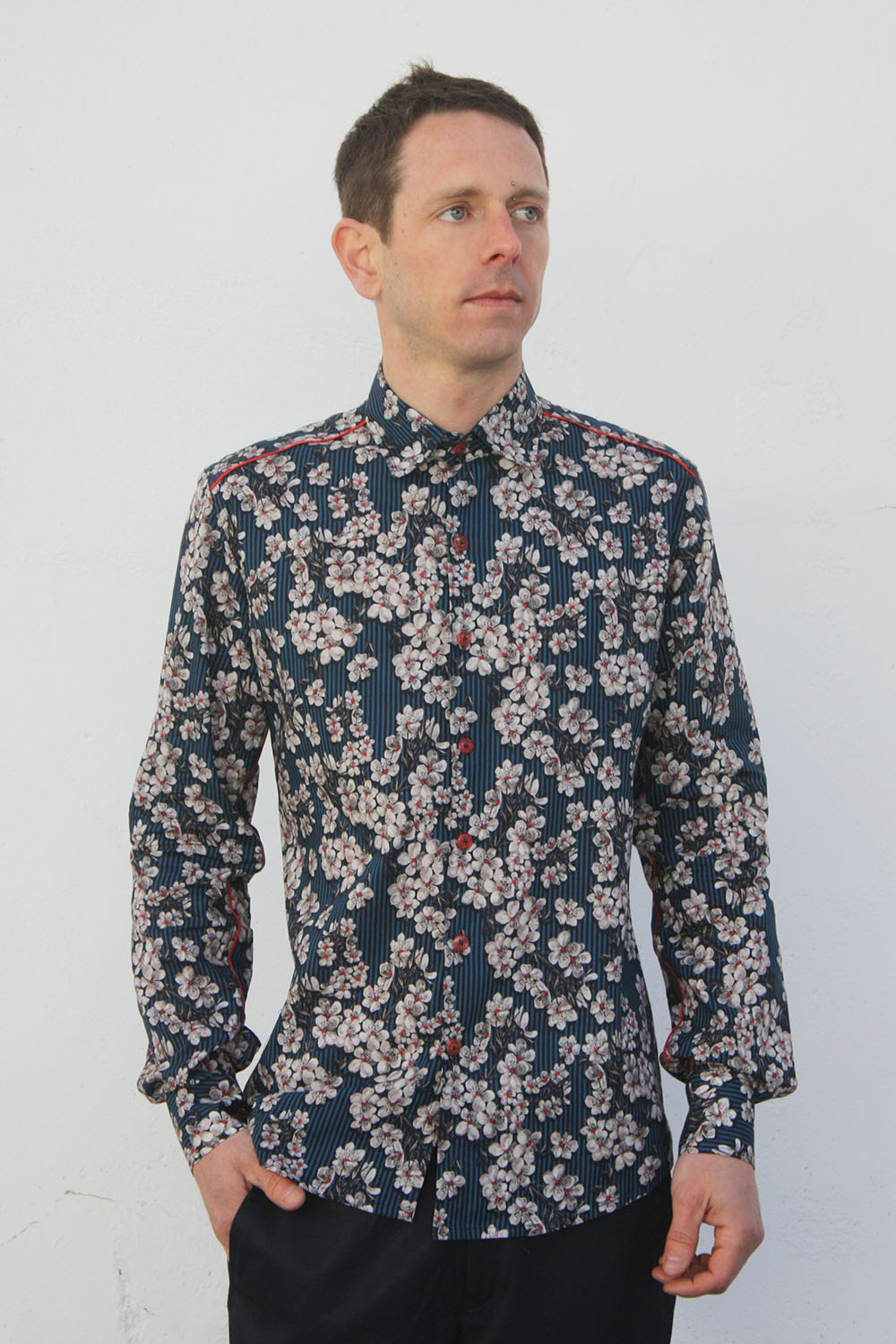 camisas floreadas de hombre
