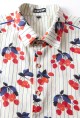 Baïsap - Chemise homme motif Cerise 