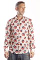 Baïsap - Chemise homme motif Cerise 
