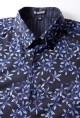 Baïsap - Chemise homme style dandy - Myosotis 