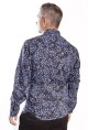 Baïsap - Chemise homme style dandy - Myosotis 