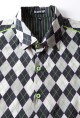 Baïsap - Kariertes Hemd kurzarm - Jacquard 