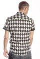 Baïsap - Kariertes Hemd kurzarm - Jacquard 