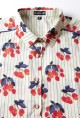 Baïsap - Rot blaue Bluse - Kirsche 