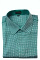 Baïsap - Floral shirt, short sleeve - Turquoise