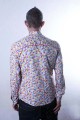 Baïsap - Chemise colorée psychédélique - Vagues