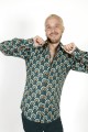 Baïsap - Chemise à fleurs homme - Rétro 