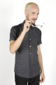 Baïsap - Camisa gris manga corta - Laberinto 