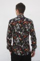 Baïsap - Chemise imprimée homme - Triangles Sombres