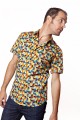 Baïsap - Vintage kurzarm Hemd Herren 