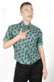 Baïsap - Chemise manche courte motif - Graphique 