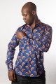 Baïsap - Camisa estampada africana - Abanico 