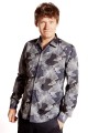Baïsap - Blue floral shirt - Azalea 