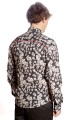 Baïsap - Black shirt with flowers - Alveole 