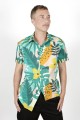 Baïsap - Green hawaiian shirt -Tropicool