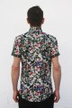Baïsap - Printed short sleeve shirts - Light Triangles