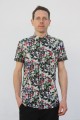 Baïsap - Printed short sleeve shirts - Light Triangles