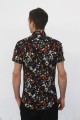 Baïsap - Chemisette motif homme - Triangles Sombres