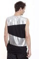 Baïsap - Mens silver tank top 