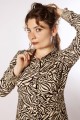Baïsap - Beige shirt dress - Zebra 