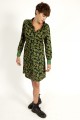 Baïsap -  Vestido camisa verde - Mimosa