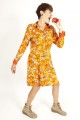 Baïsap - Robe chemise Orange 