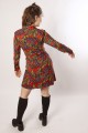 Baïsap - Vestido estampado Hojas 