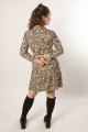 Baïsap - Beige shirt dress - Zebra 