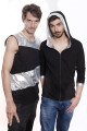 Baïsap - Sweat à capuche zippé - Argent 