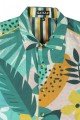 Baïsap - Green hawaiian shirt -Tropicool