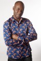 Baïsap - Camisa estampada africana - Abanico 