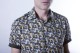 Baïsap - Chemise à pois homme, manches courtes - Impressionniste