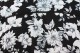 Baïsap - Mens black floral shirt - Gray Flowers 