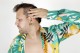 Baïsap - Camisa verde estampada - Tropicool 