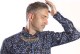 Baïsap - Chemise homme style dandy - Myosotis 